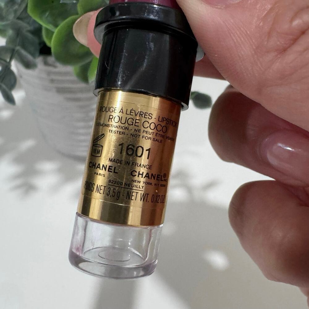Chanel Erik 456 Rouge Coco Lipstick Discontinued New - Picture 3 of 4